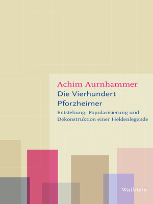 cover image of Die Vierhundert Pforzheimer